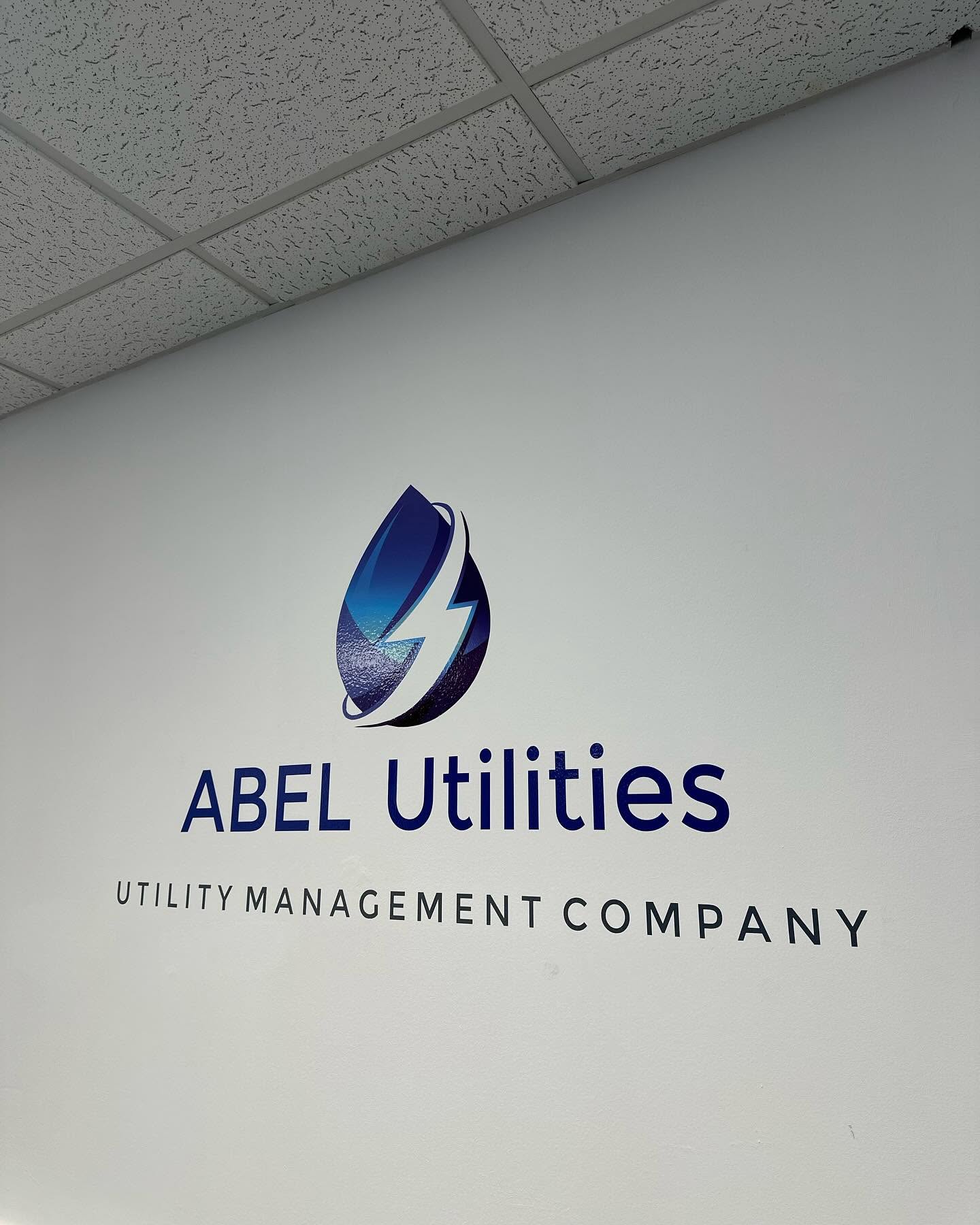 Indoor office signage installed by Ashton Signs for a North West business